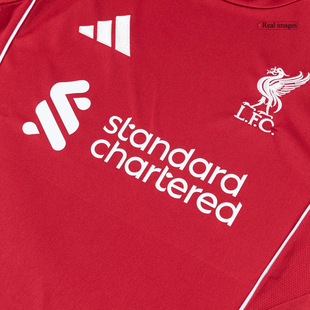 WIRTZ #7 Liverpool Home Soccer Jersey 2025/26 - Image 8