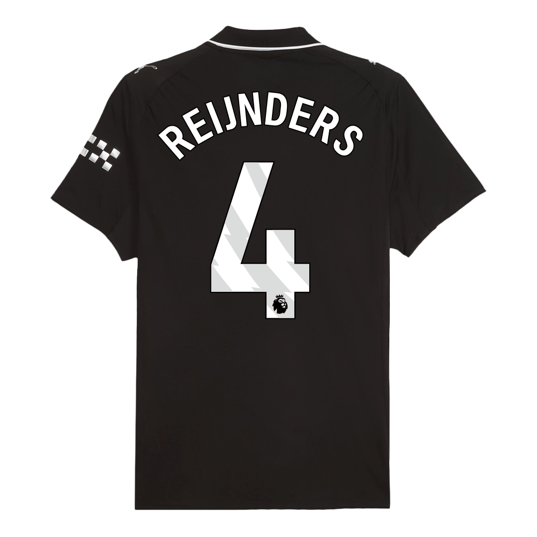 REIJNDERS #4 Manchester City Away Soccer Jersey 2025/26 Player Version - Image 3