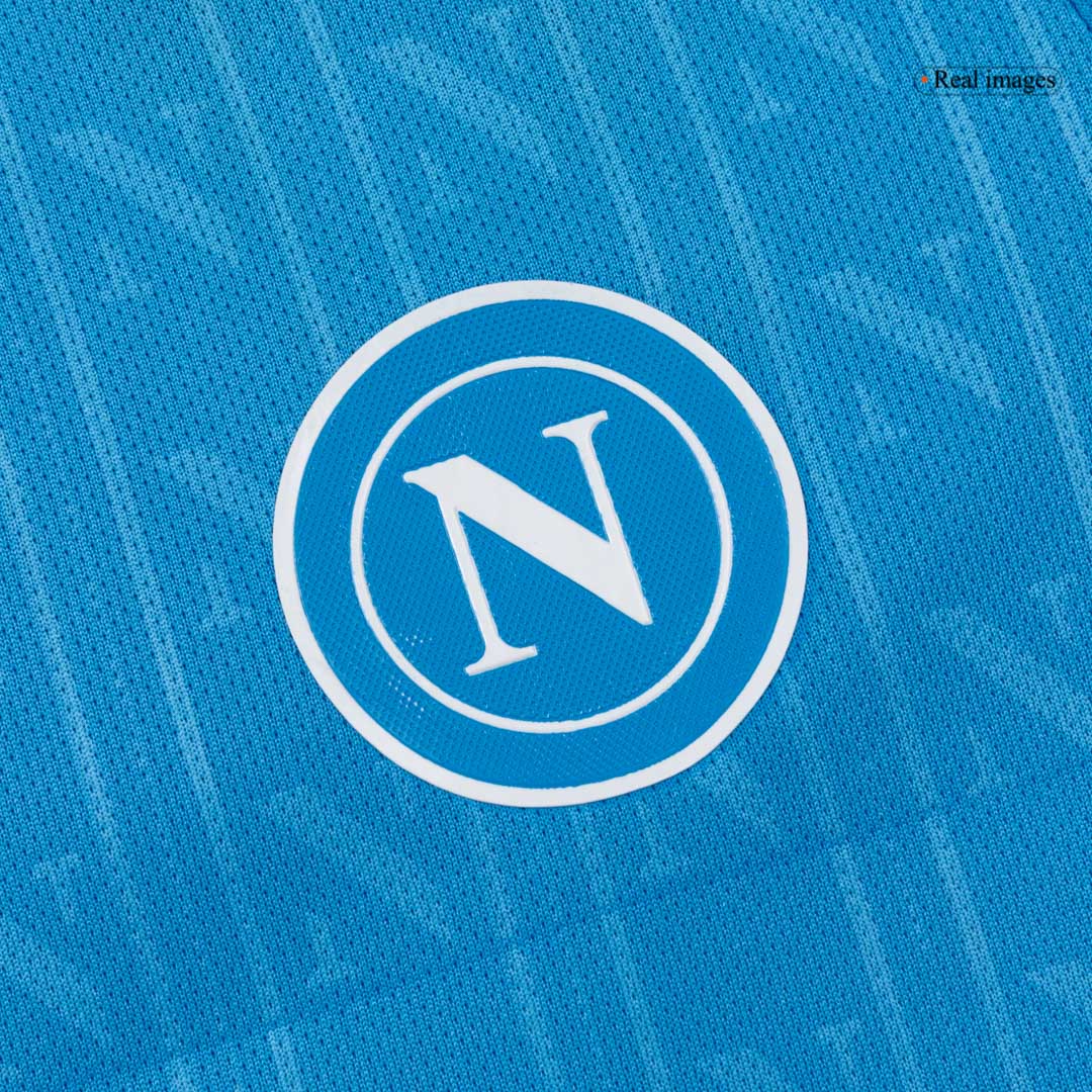 Kid's Napoli Home Soccer Jersey Kit(Jersey+Shorts+Socks) 2025/26 - Image 4