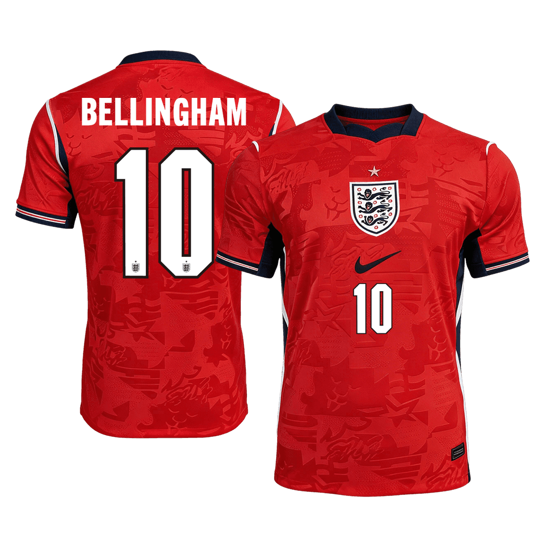 BELLINGHAM #10 England Away Soccer Jersey 2026