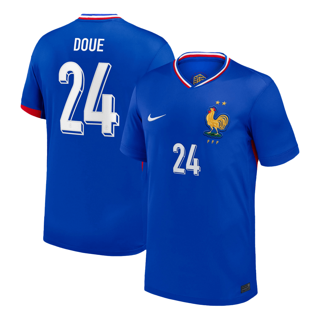 DOUE #24 France Home Soccer Jersey 2024