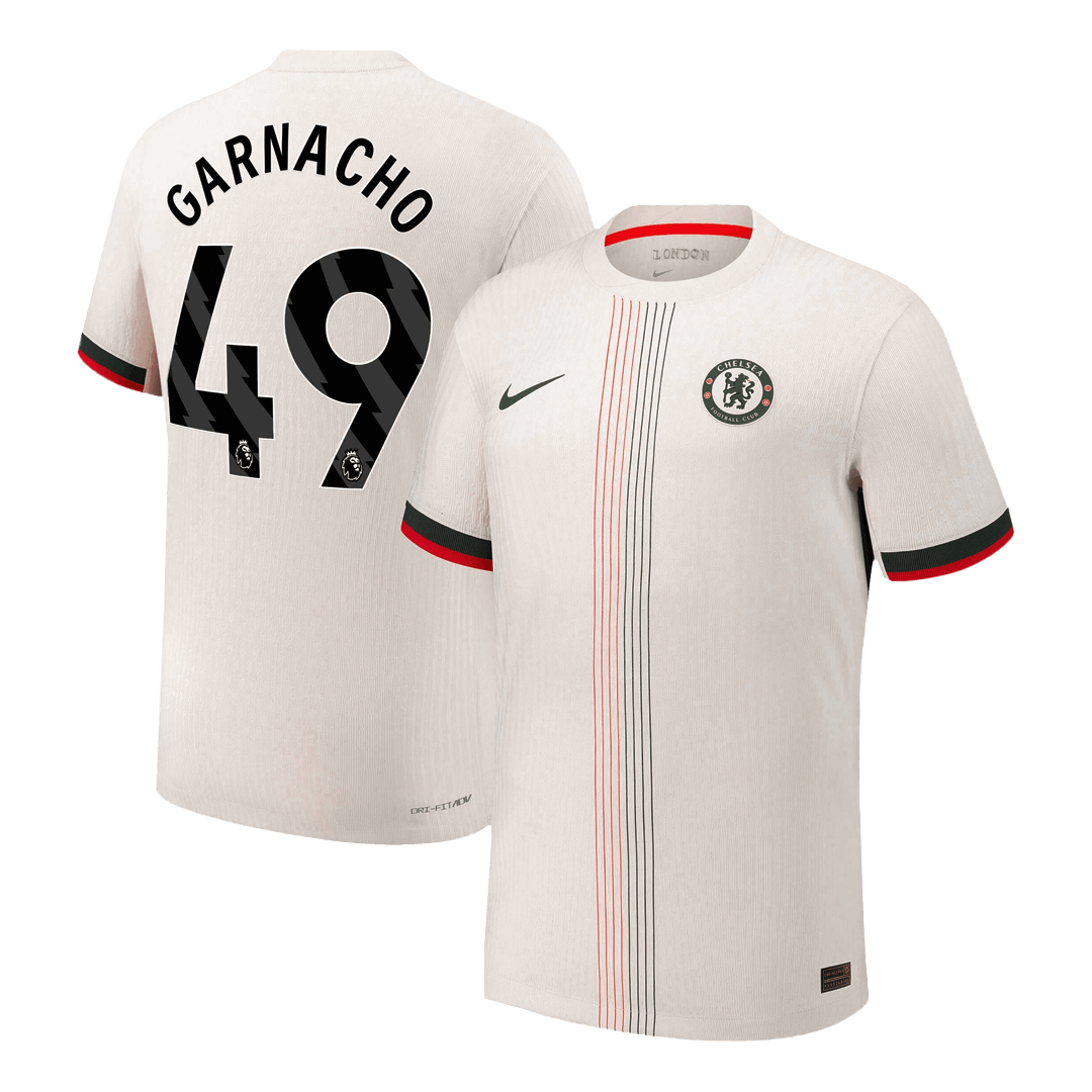 GARNACHO #49 Chelsea Away Soccer Jersey 2025/26 Player Version