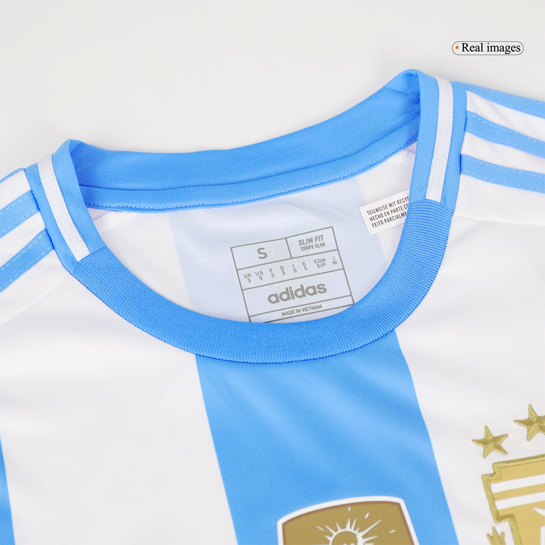 L.MARTÍNEZ #22 Argentina Home Soccer Jersey 2024 - Image 2