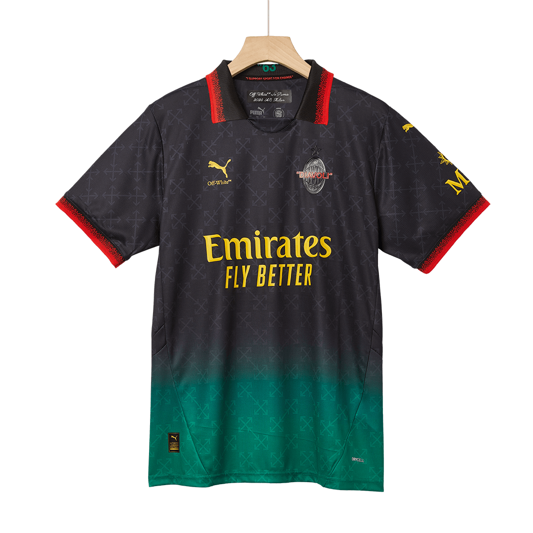 "PULISIC" #11 AC Milan Fourth Away Soccer Jersey 2024/25 - Image 4