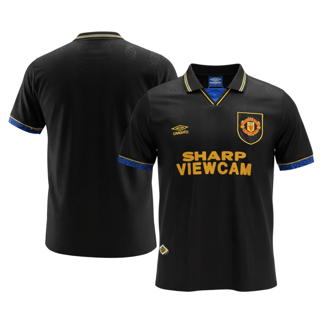 Retro 1993/94 Manchester United Away Soccer Jersey - Image 3