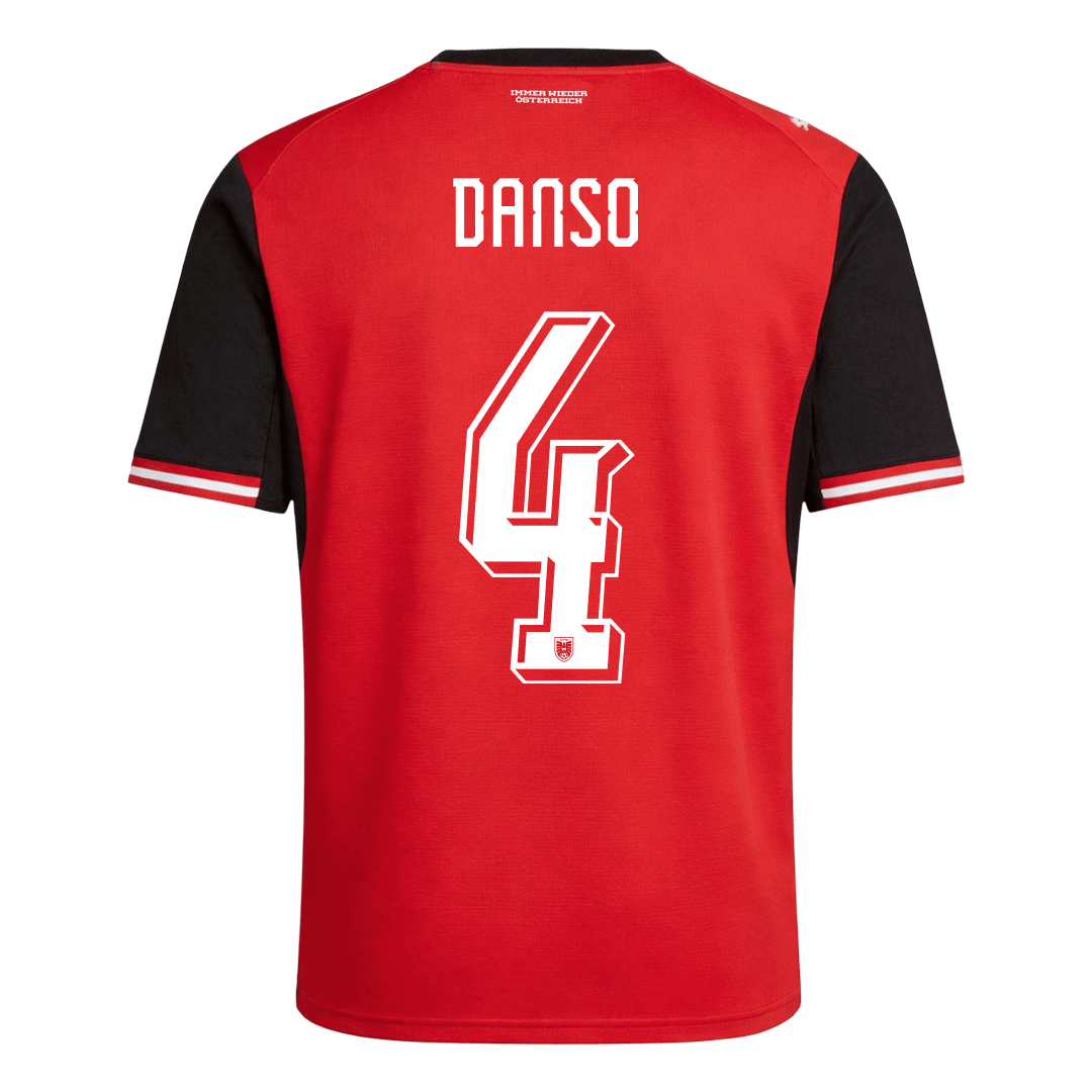 DANSO #4 Austria Home Soccer Jersey 2026 - Image 3