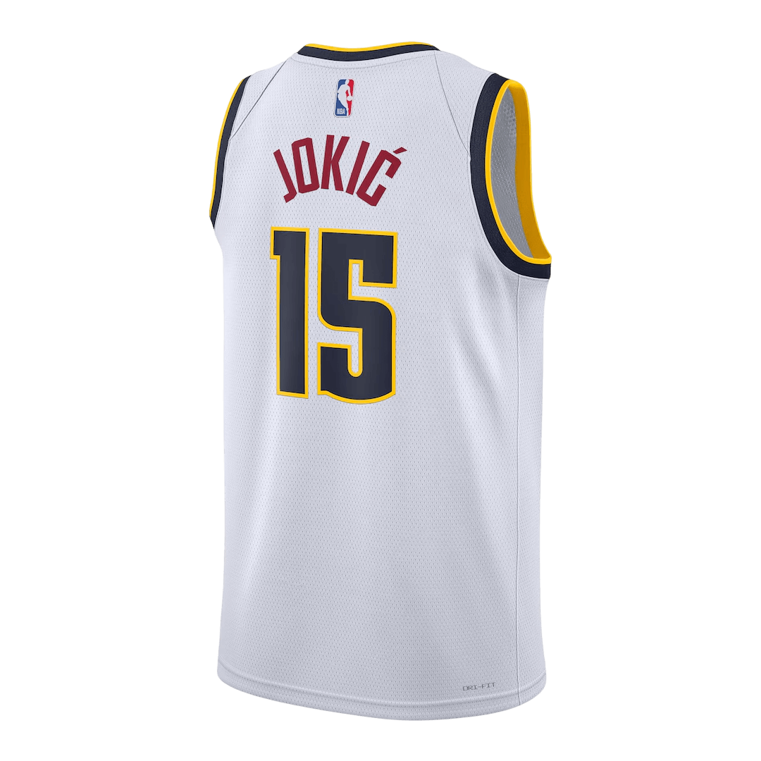 Denver Nuggets Jokić #15 Swingman NBA Jersey - Association Edition - Image 3