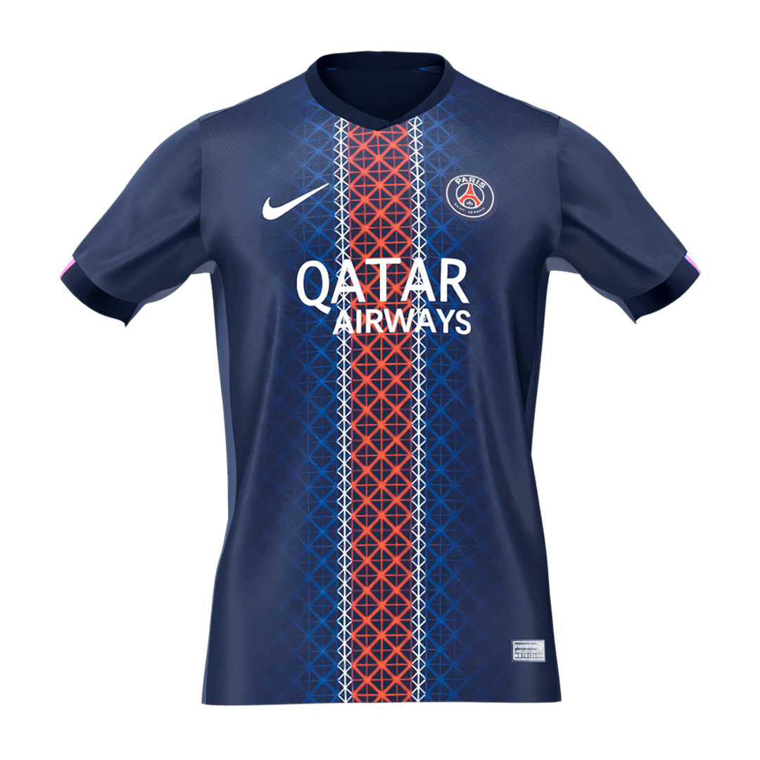 ZAïRE EMERY #33 PSG Home Soccer Jersey 2025/26 - Image 3