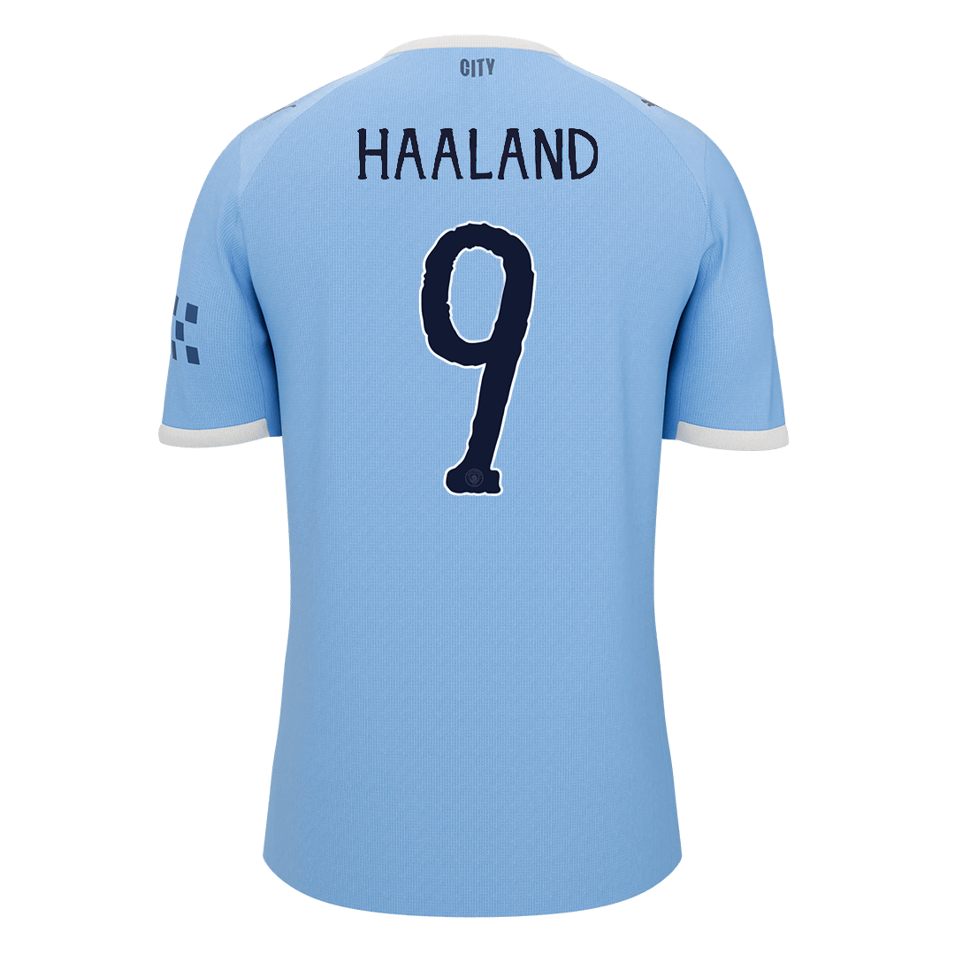 HAALAND #9 Manchester City Home Soccer Jersey 2025/26 - Image 2