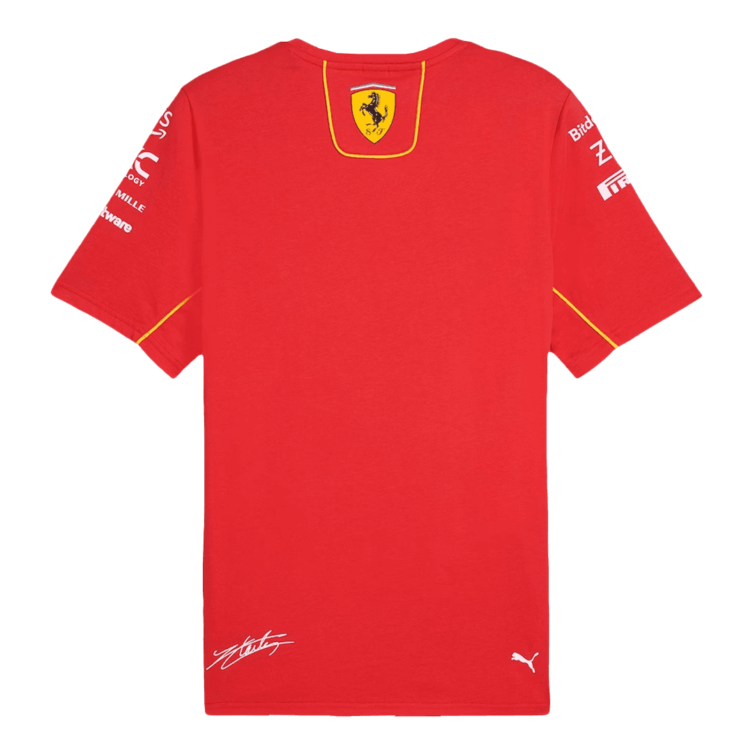 Charles Leclerc #16 Ferrari F1 Shirt 2024 | Soccerdealshop - Image 2