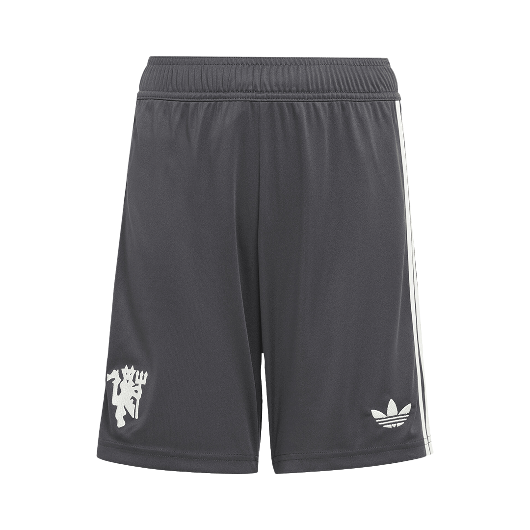 Manchester United Third Away Soccer Shorts 2024/25