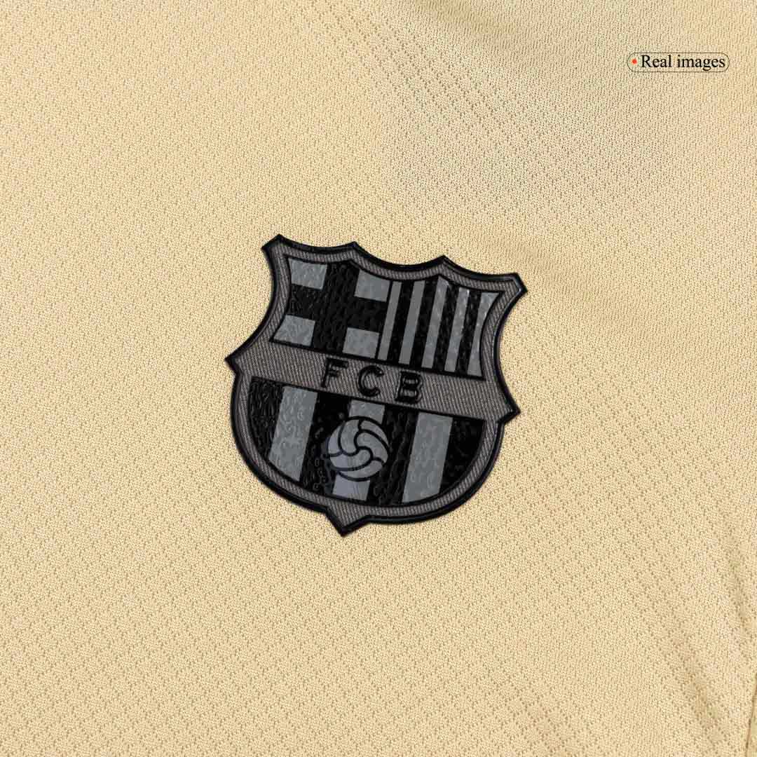 Kid's Barcelona Away Soccer Jersey Kit(Jersey+Shorts+Socks) 2025/26 - Image 4