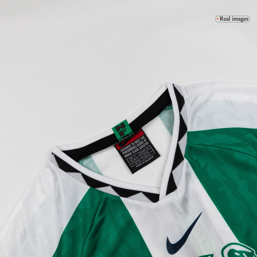 Retro 1996 Nigeria Home Soccer Jersey - Image 4