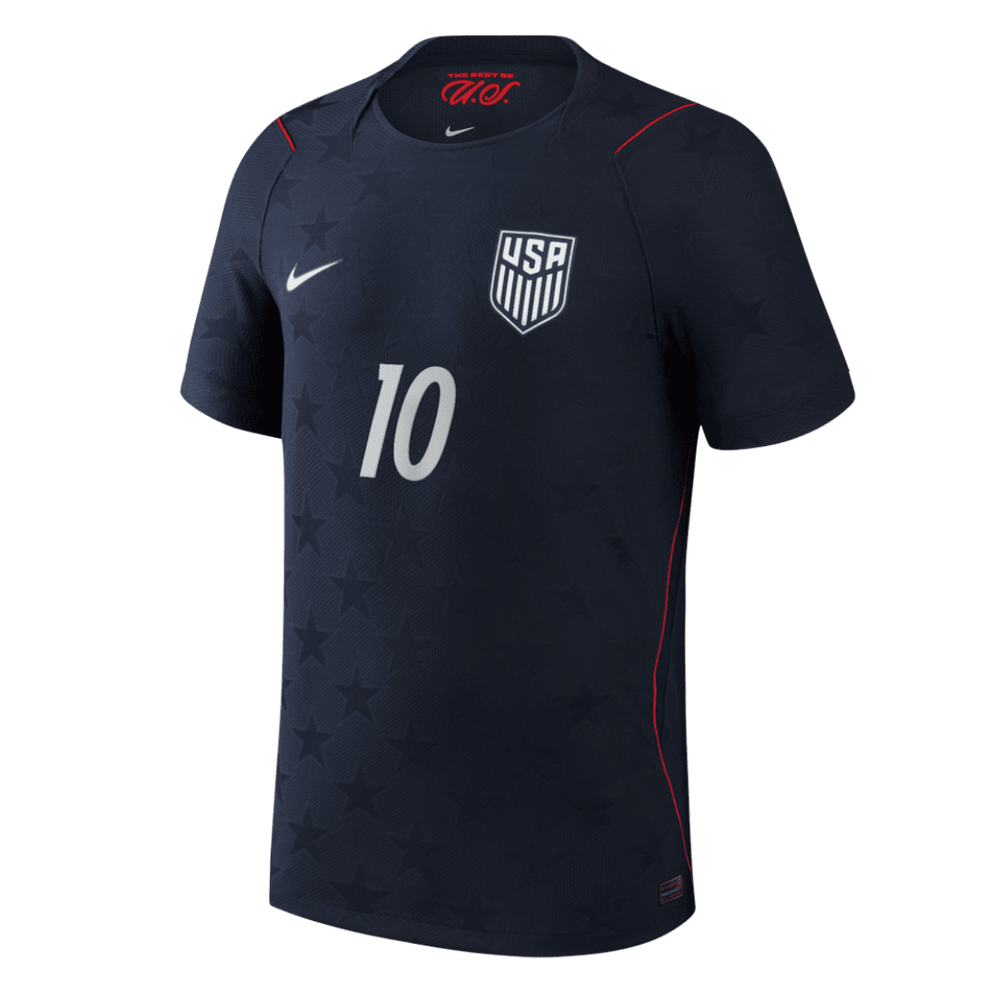 PULISIC #10 USA Away Soccer Jersey 2026 Player Version