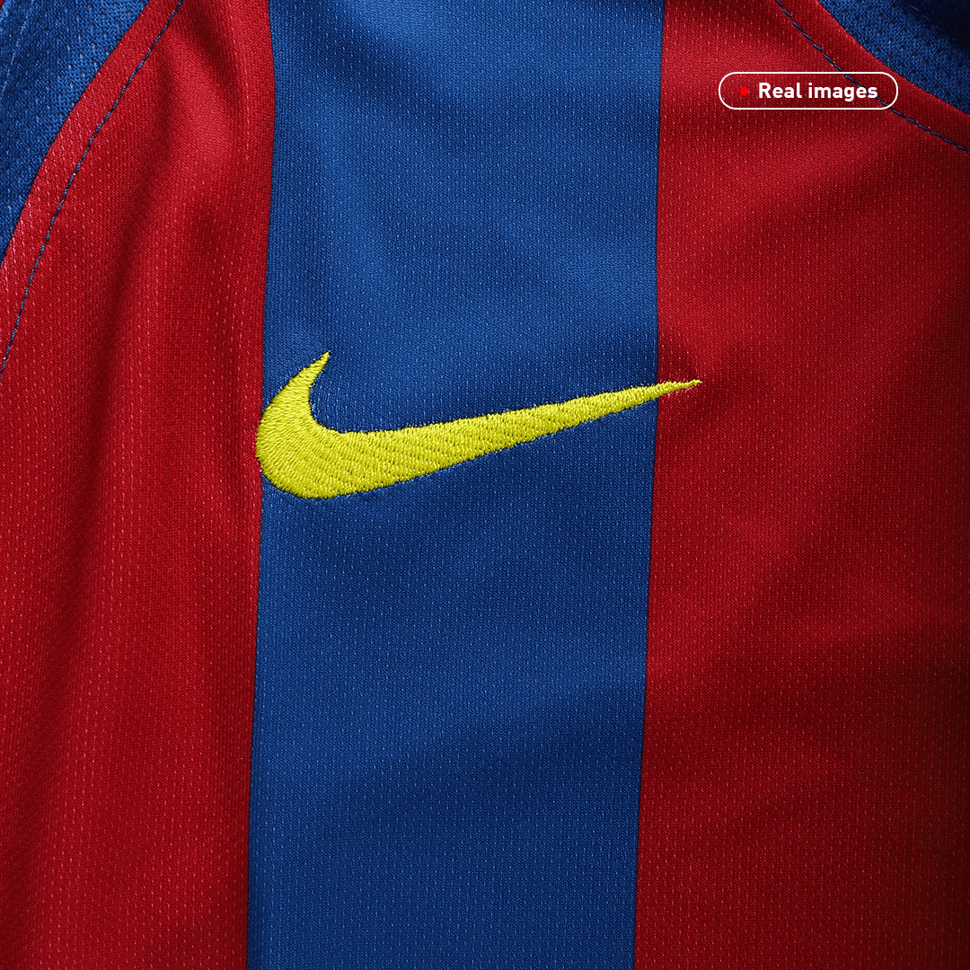 Retro MESSI #30 2005/06 Barcelona Home Soccer Jersey - Image 3