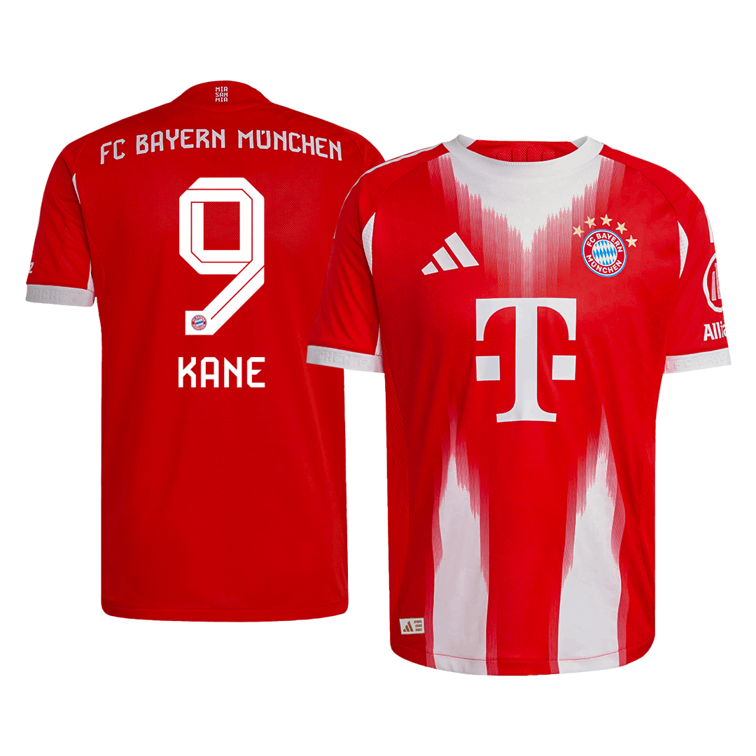 KANE #9 Bayern Munich Home Soccer Jersey 2025/26 Player Version