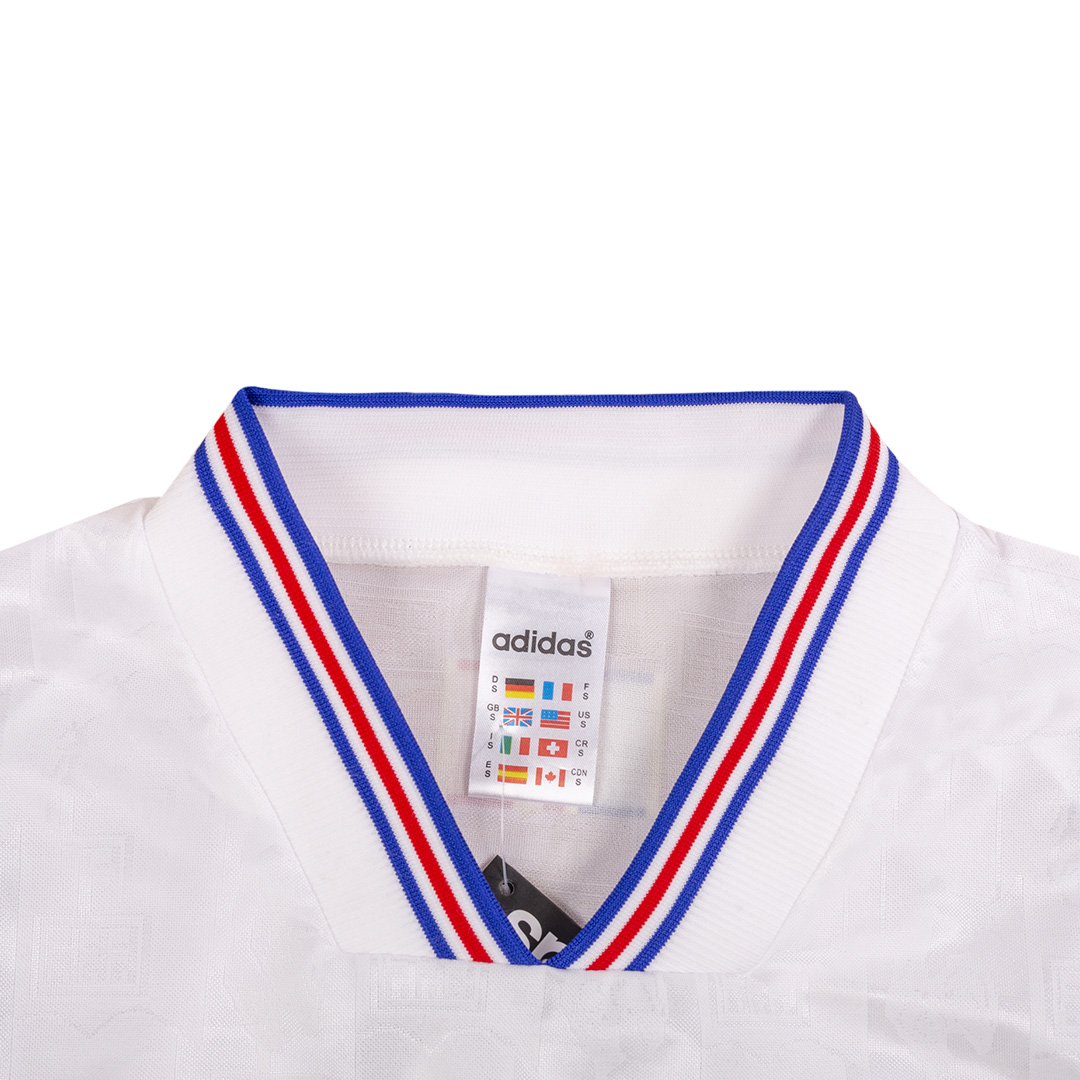 Retro 1996 France Away Soccer Jersey - Image 3