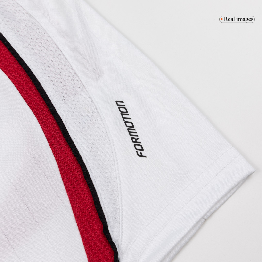 Retro 2006/07 AC Milan Away Long Sleeve Soccer Jersey - Image 9