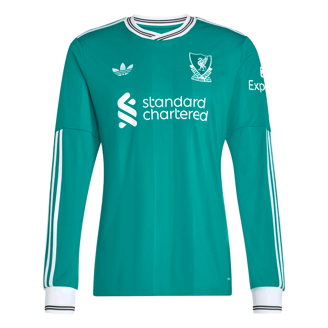 Liverpool Third Away Long Sleeve Soccer Jersey 2025/26 - Image 4