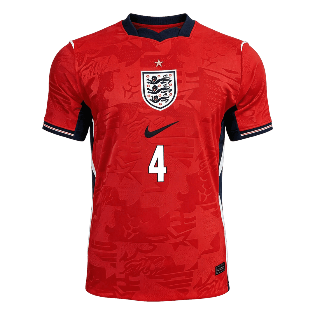RICE #4 England Away Soccer Jersey 2026 - Image 3