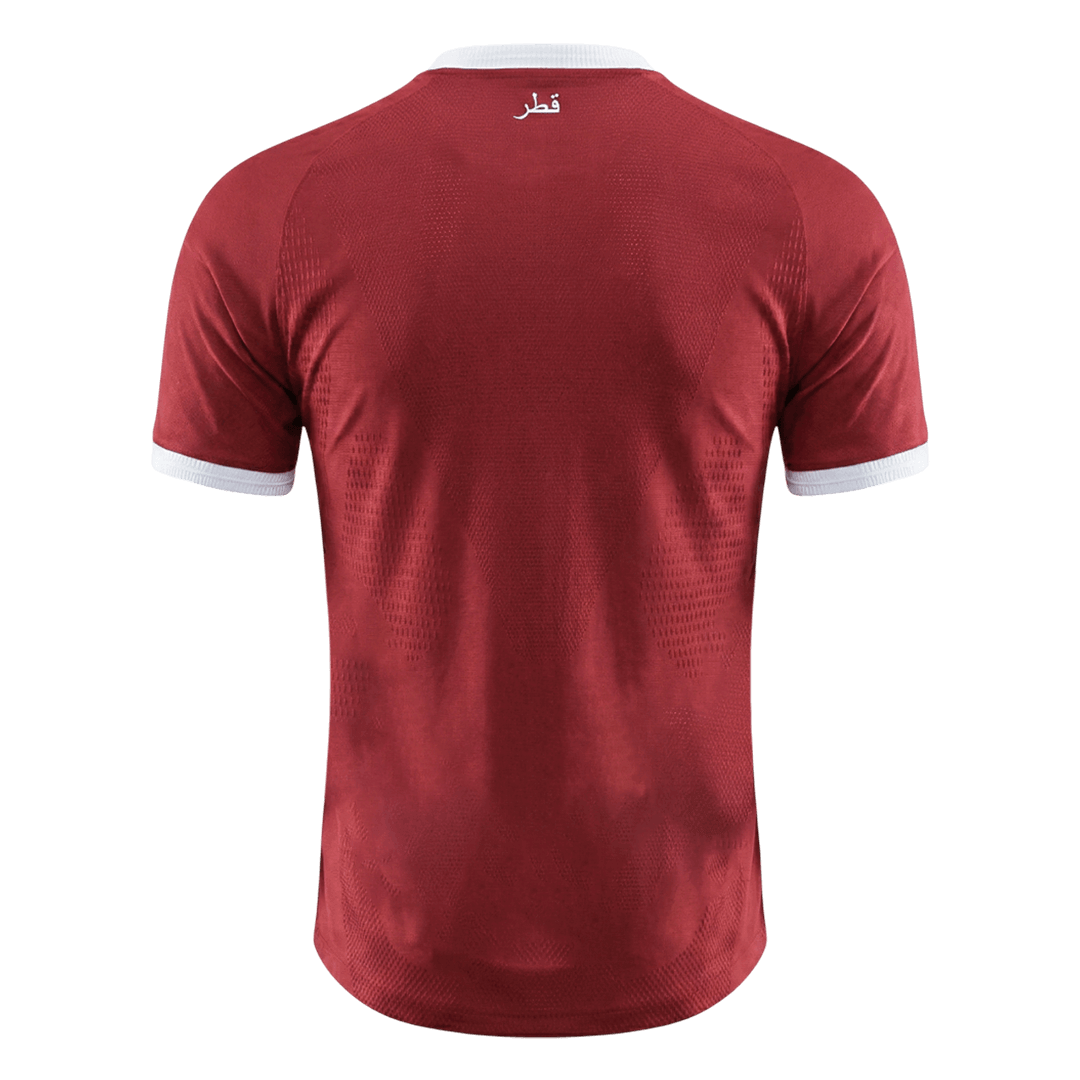 Qatar Home Soccer Jersey 2026 Player Version - Image 2