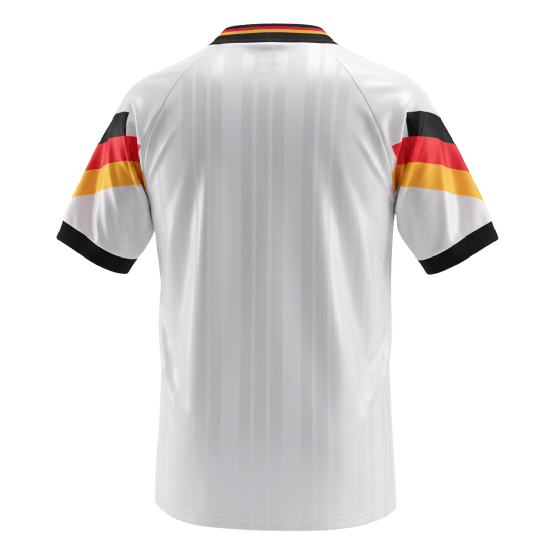 Retro 1992 Germany Home Soccer Jersey - Image 2