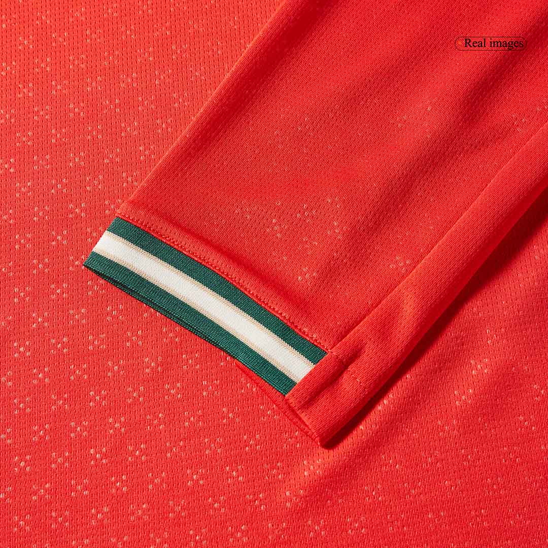 Portugal Home Long Sleeve Soccer Jersey 2025 - Image 12