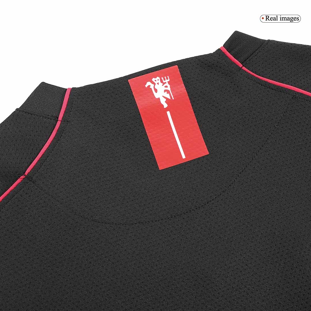 Retro RONALDO #7 2007/08 Manchester United Away Long Sleeve Soccer Jersey - Image 10