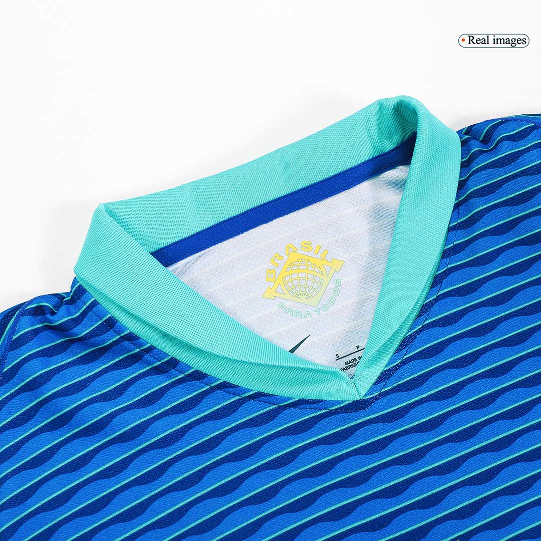 NEYMAR JR #10 Brazil Away Soccer Jersey 2024 - Image 2