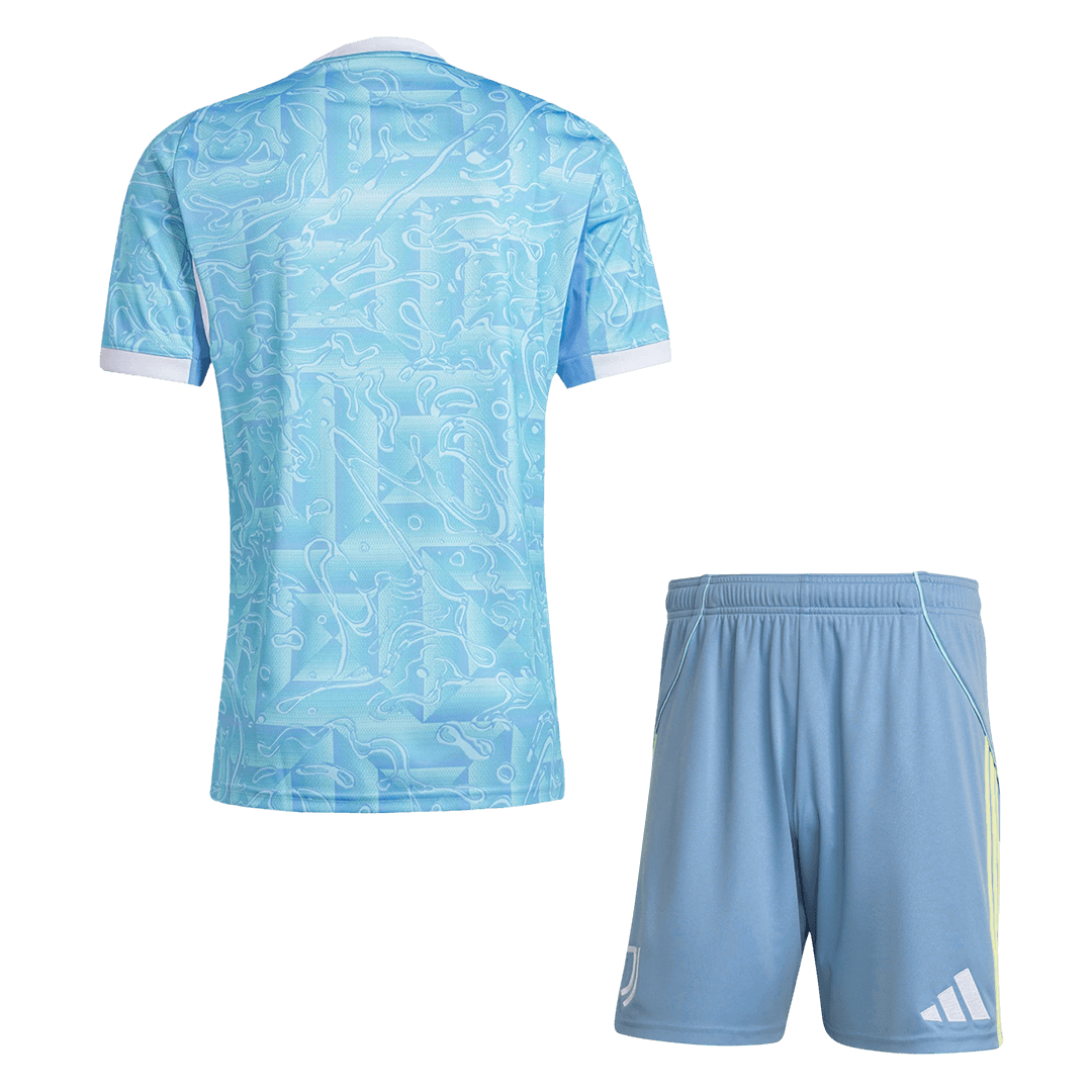 Juventus Away Soccer Jersey Kit(Jersey+Shorts) 2025/26 - Image 2