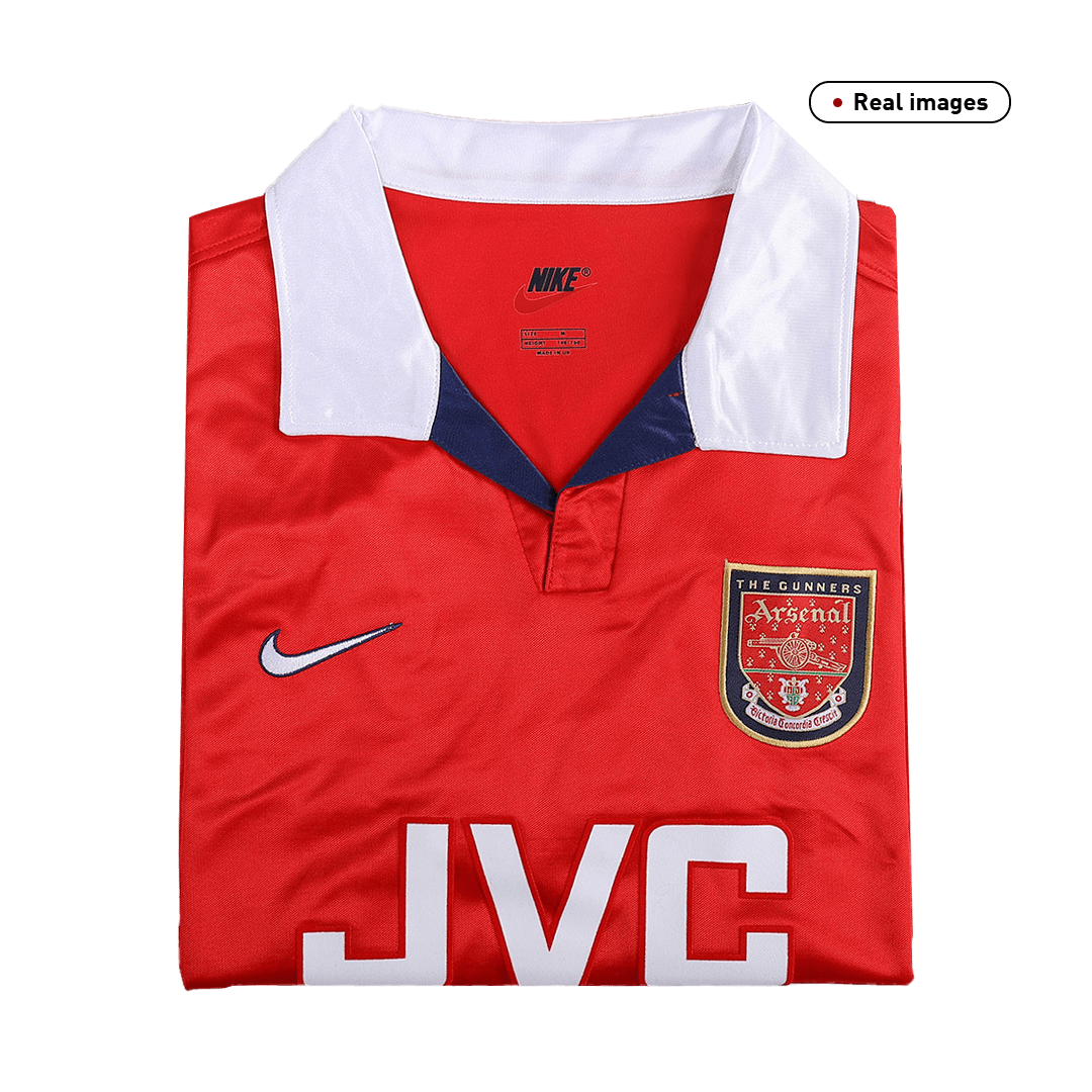 Retro 1998/99 Arsenal Home Soccer Jersey - Image 3