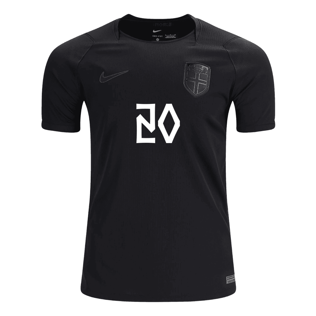 NUSA #20 Norway Away Soccer Jersey 2026 - Image 3