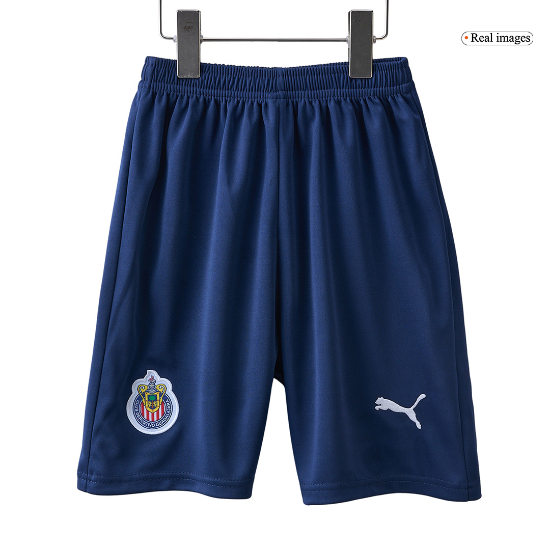 Kid's Chivas Home Soccer Jersey Kit(Jersey+Shorts) 2024/25 - Image 4