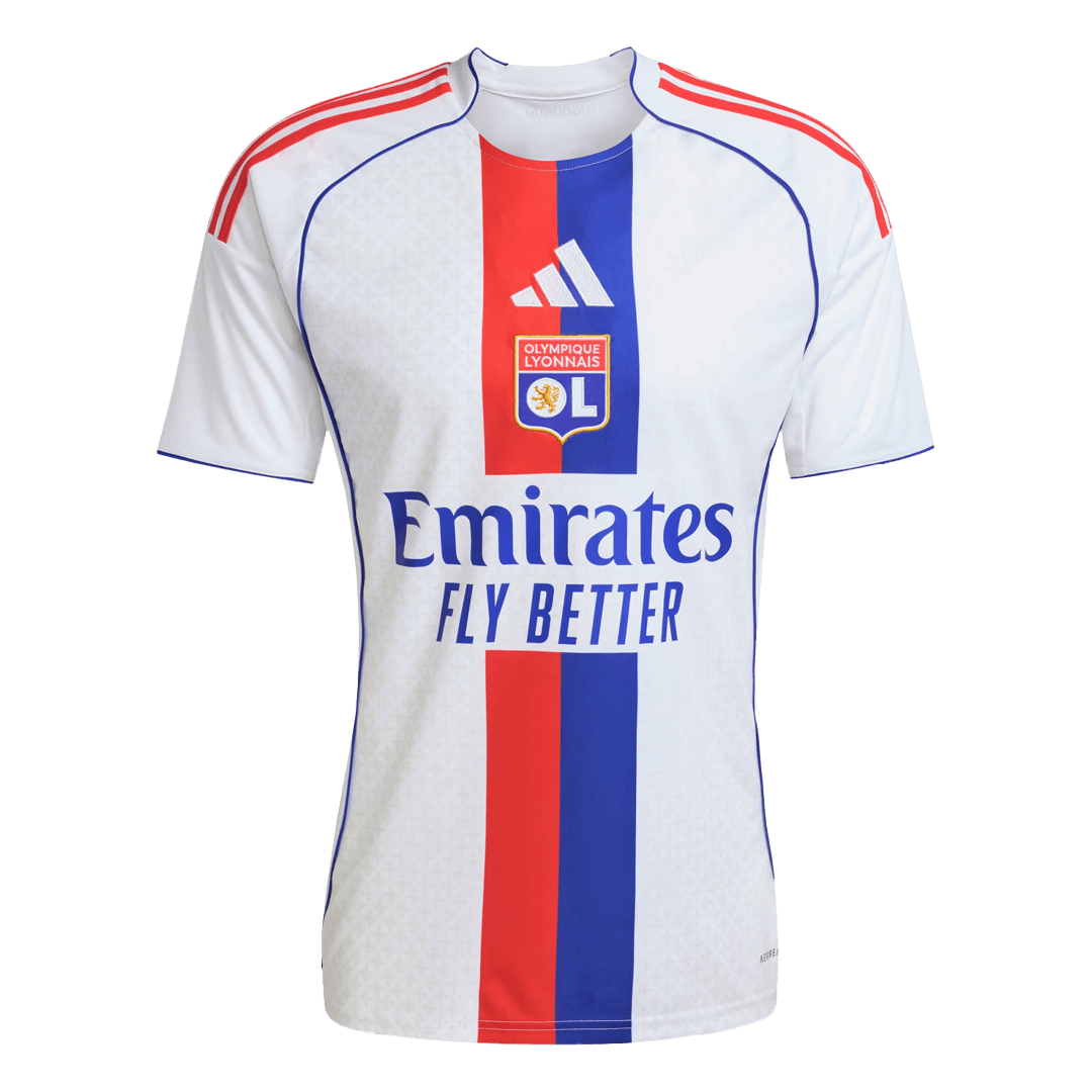 Olympique Lyonnais Home Soccer Jersey 2025/26 - Image 4
