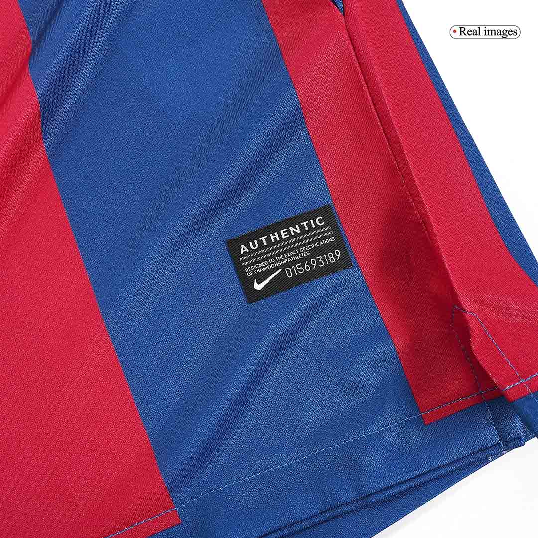 Retro A.INIESTA #8 2010/11 Barcelona Home Soccer Jersey - Image 5