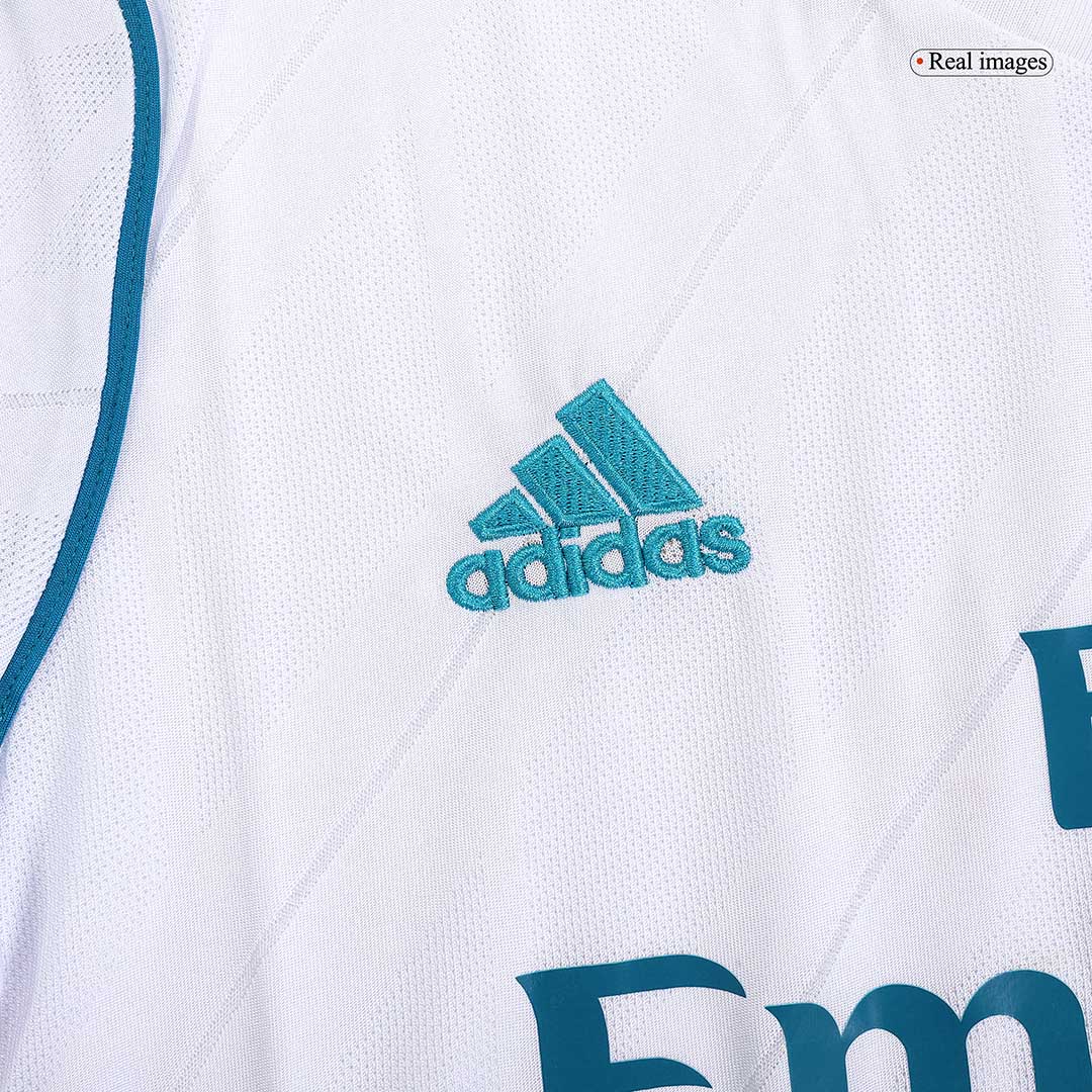 Retro MODRIĆ #10 2017/18 Real Madrid Home Soccer Jersey - Image 6