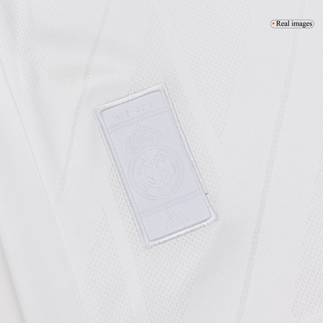 Retro KROOS #8 2017/18 Real Madrid Home Long Sleeve Soccer Jersey - Image 9