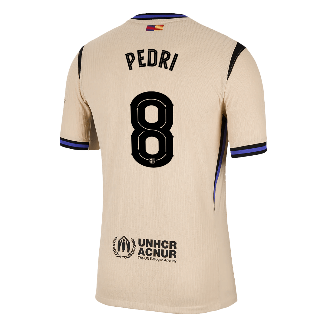 PEDRI #8 Barcelona Away Soccer Jersey 2025/26 - UCL Player Version - Image 3