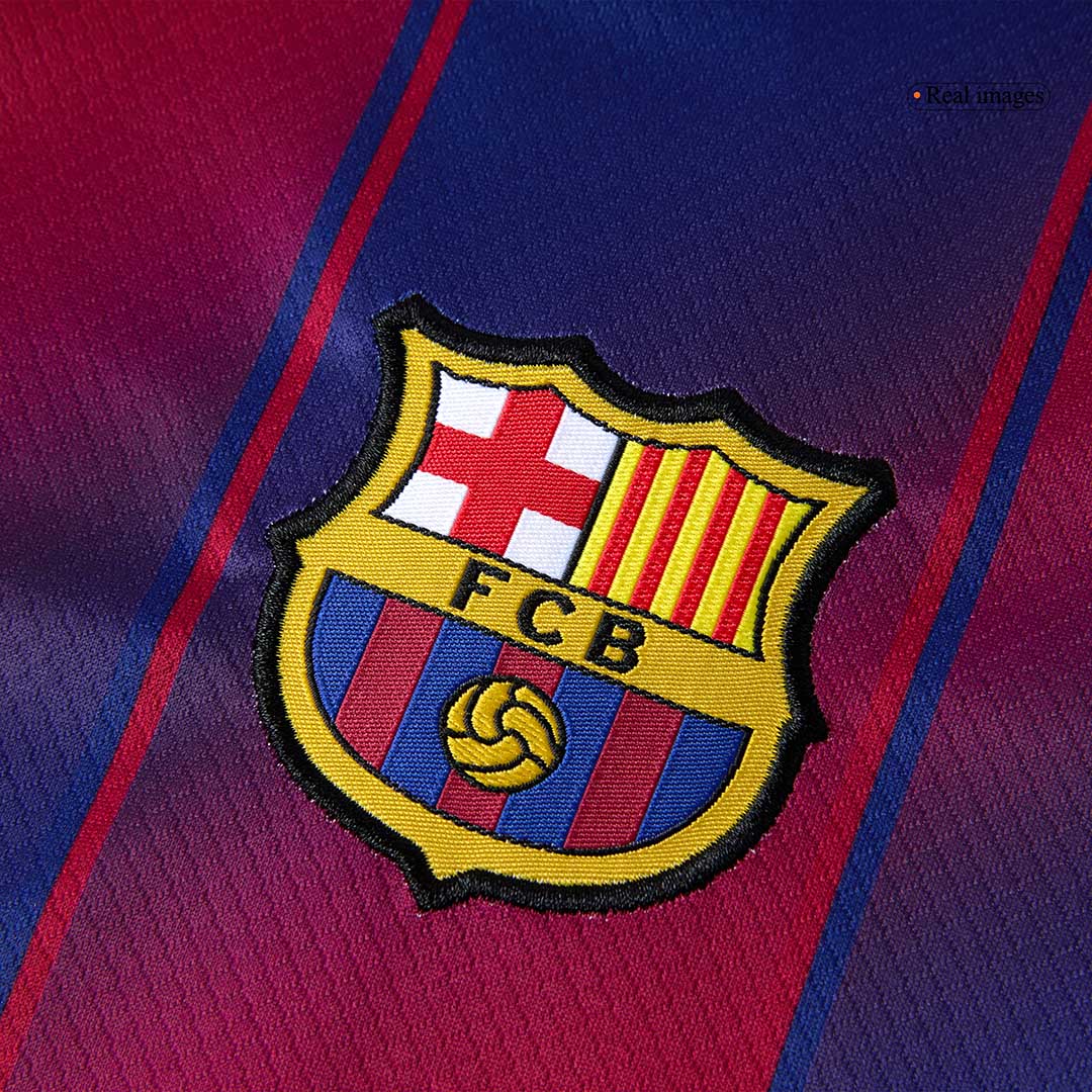 Kid's Barcelona Home Soccer Jersey Kit(Jersey+Shorts+Socks) 2025/26 - Image 8