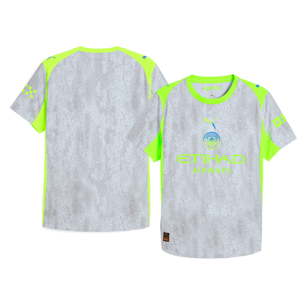 Manchester City Third Away Soccer Jersey 2025/26 Player Version - Image 3