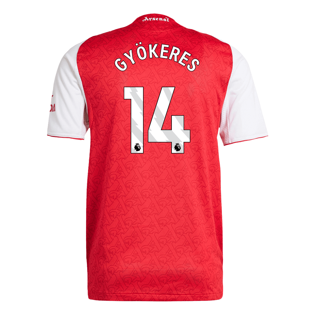 GYÖKERES #14 Arsenal Home Soccer Jersey 2025/26 Player Version - Image 3