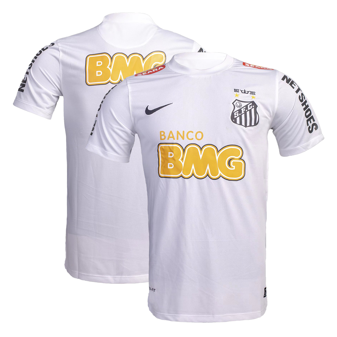 Retro 2011/12 Santos FC Home Soccer Jersey - Image 3