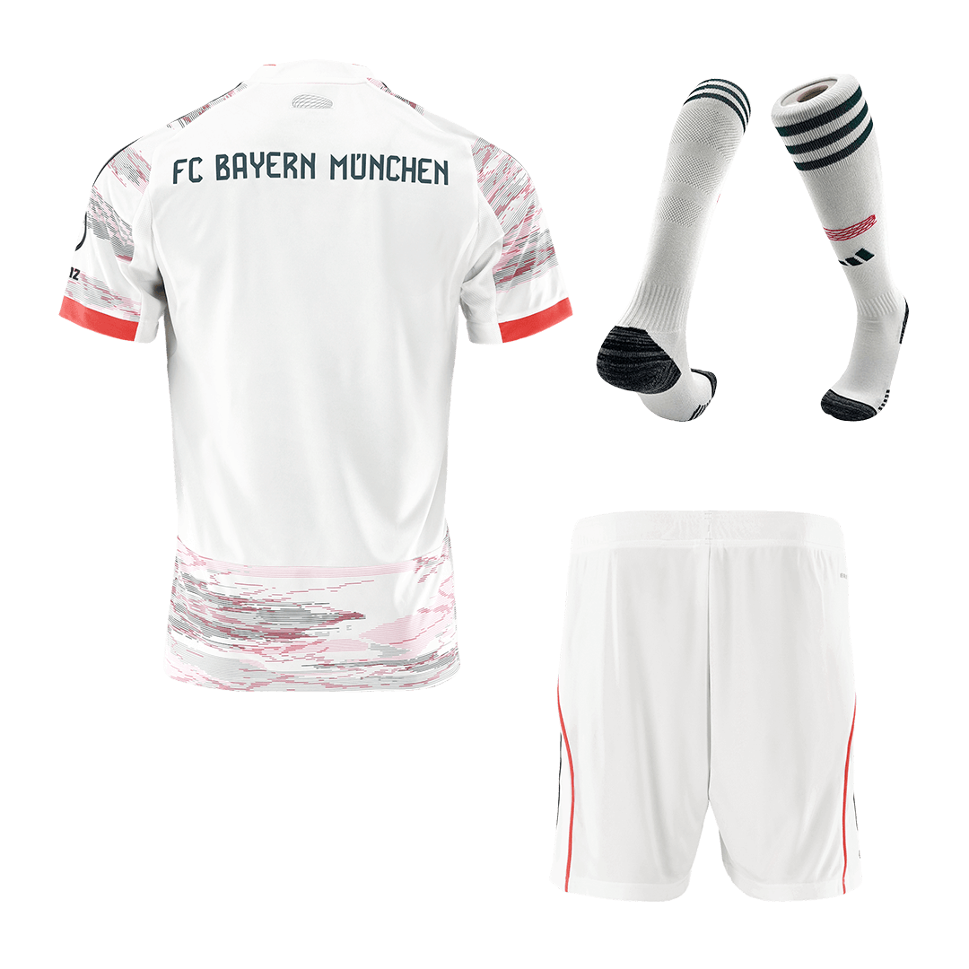 Bayern Munich Away Soccer Jersey Kit(Jersey+Shorts+Socks) 2025/26 - Image 2