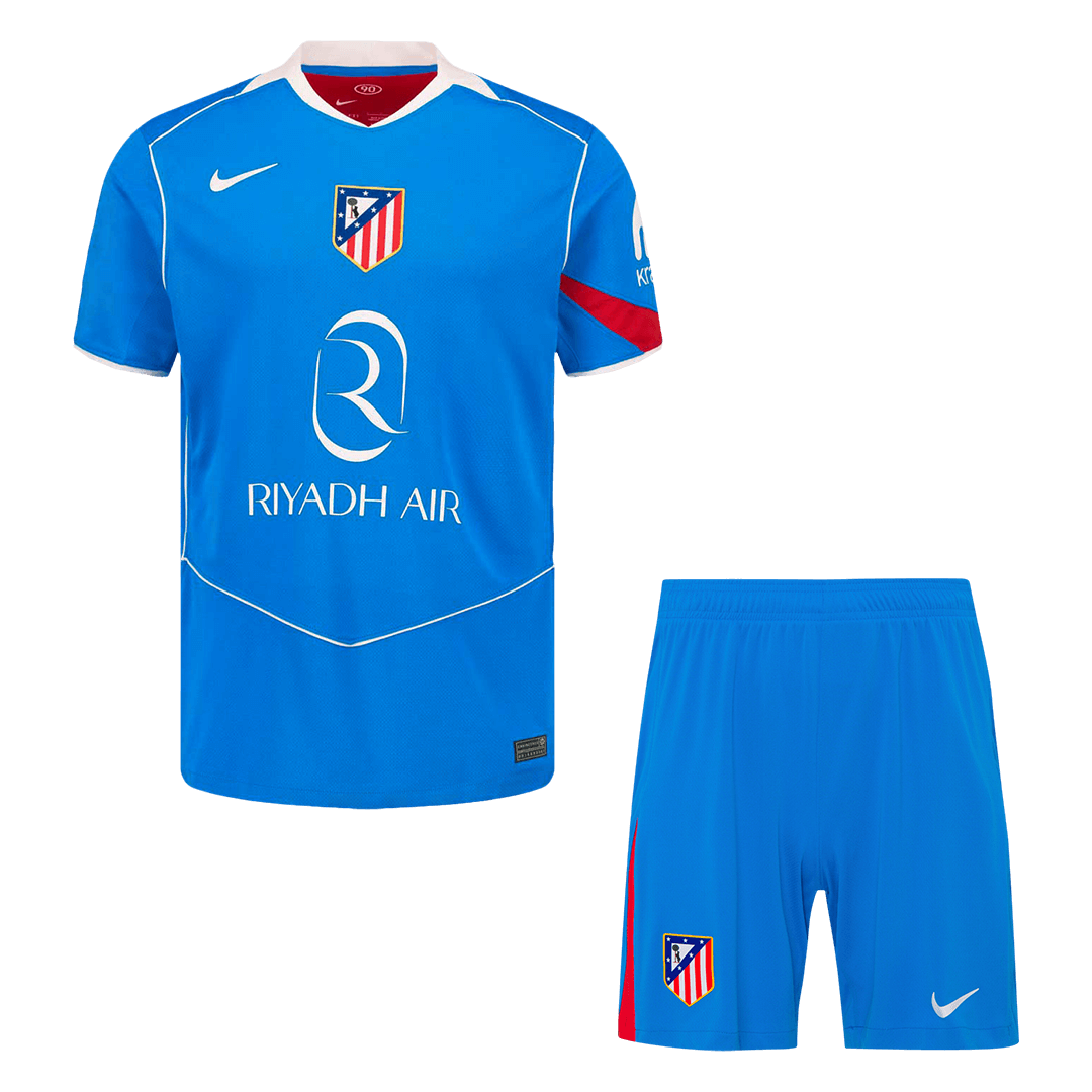 Atletico Madrid Third Away Soccer Jersey Kit(Jersey+Shorts) 2025/26