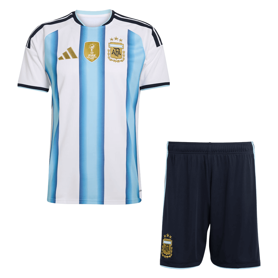 Argentina Home Soccer Jersey Kit(Jersey+Shorts) 2026