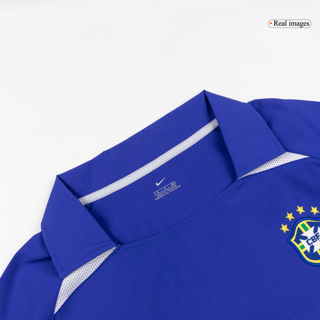 Retro 2002 Brazil Away Soccer Jersey - Image 5