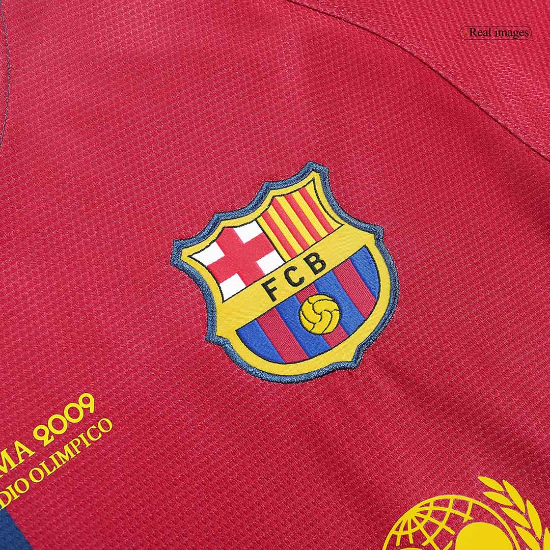 Retro A.INIESTA #8 2008/09 Barcelona Home Soccer Jersey - Image 4
