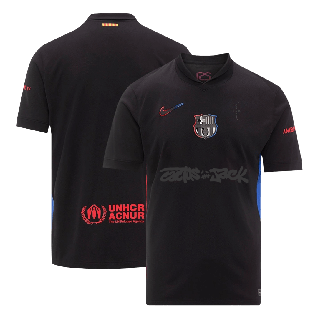 Barcelona X Travis Scott Away Soccer Jersey 2024/25 - Image 3