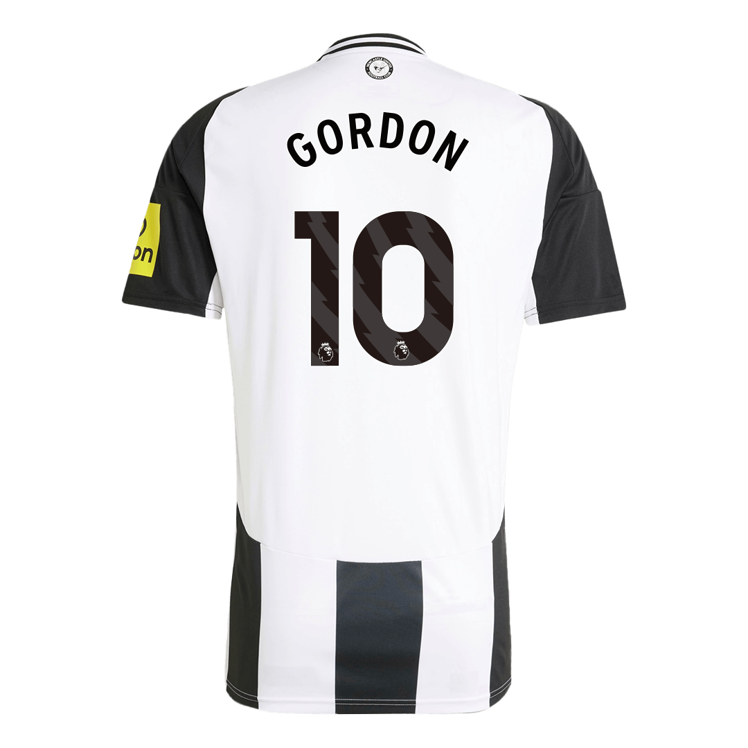 GORDON #10 Newcastle United Home Soccer Jersey 2024/25 - Image 3