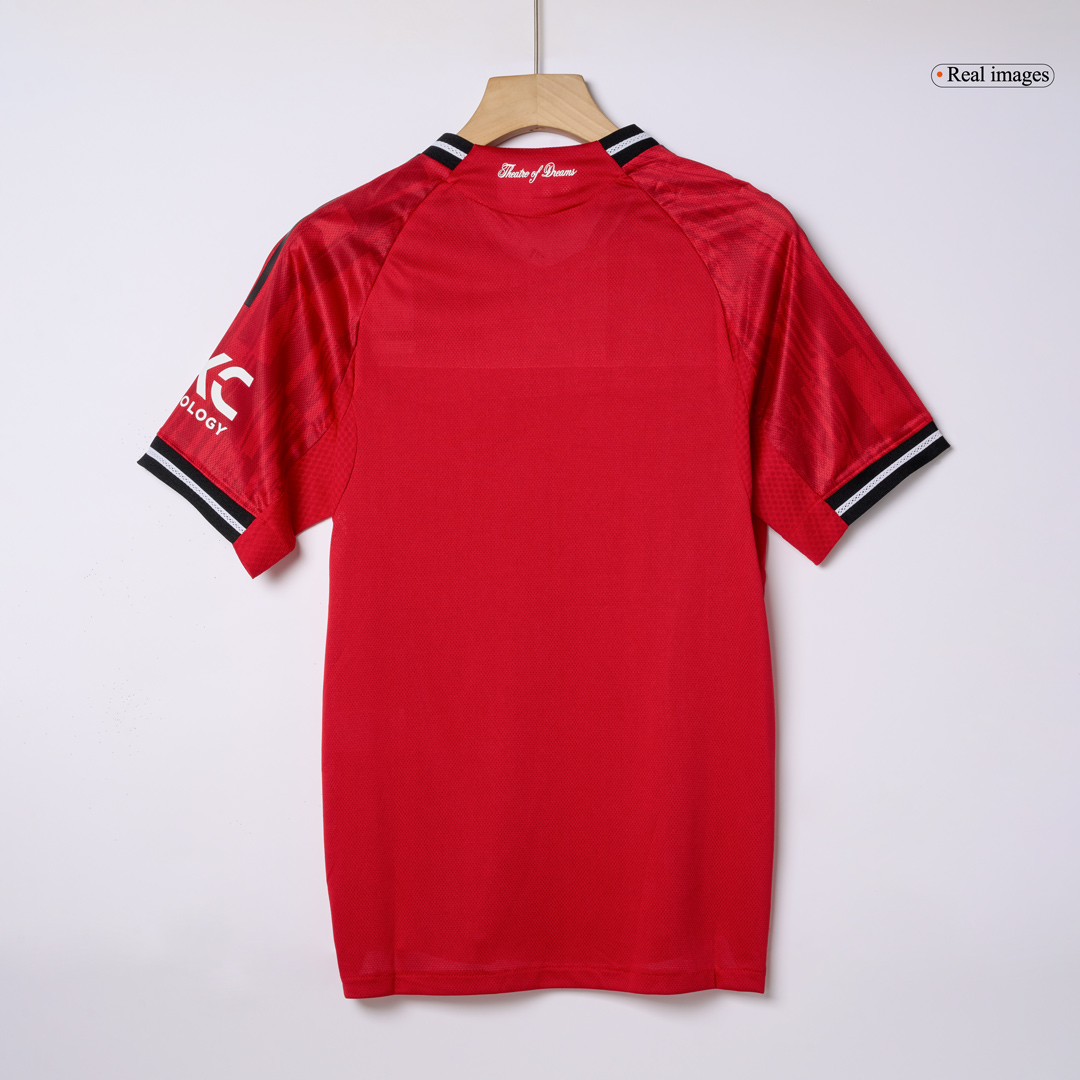 ŠEŠKO #30 Manchester United Home Soccer Jersey 2025/26 Player Version - Image 6